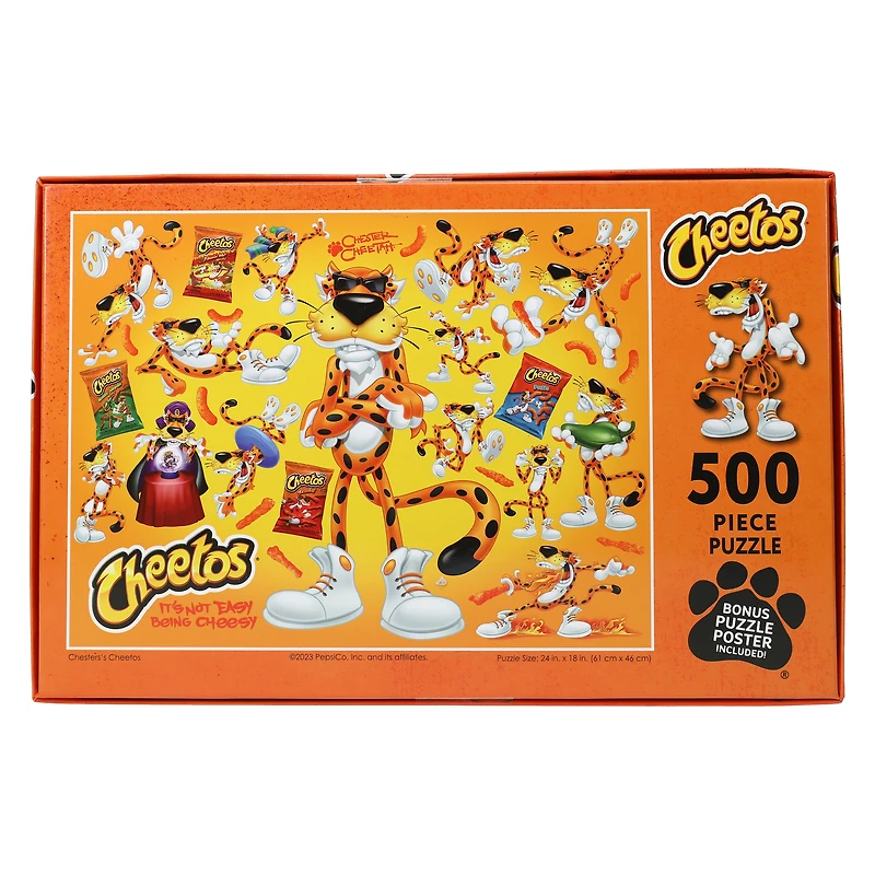 RoseArt® Snack Food Jigsaw Puzzle With Poster 500-Piece