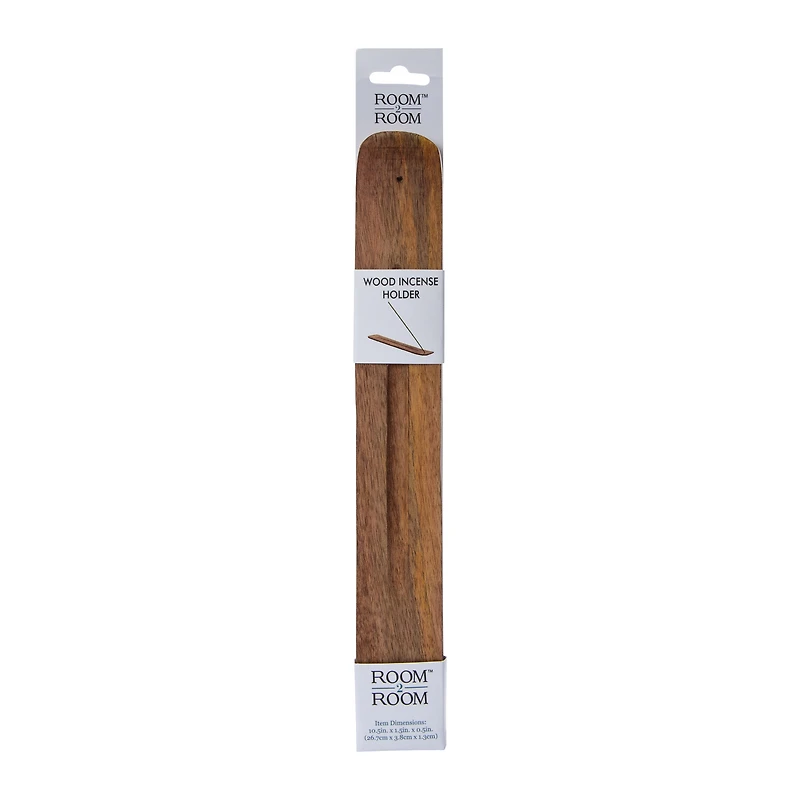Wood Incense Holder 1.5in x 10.5in