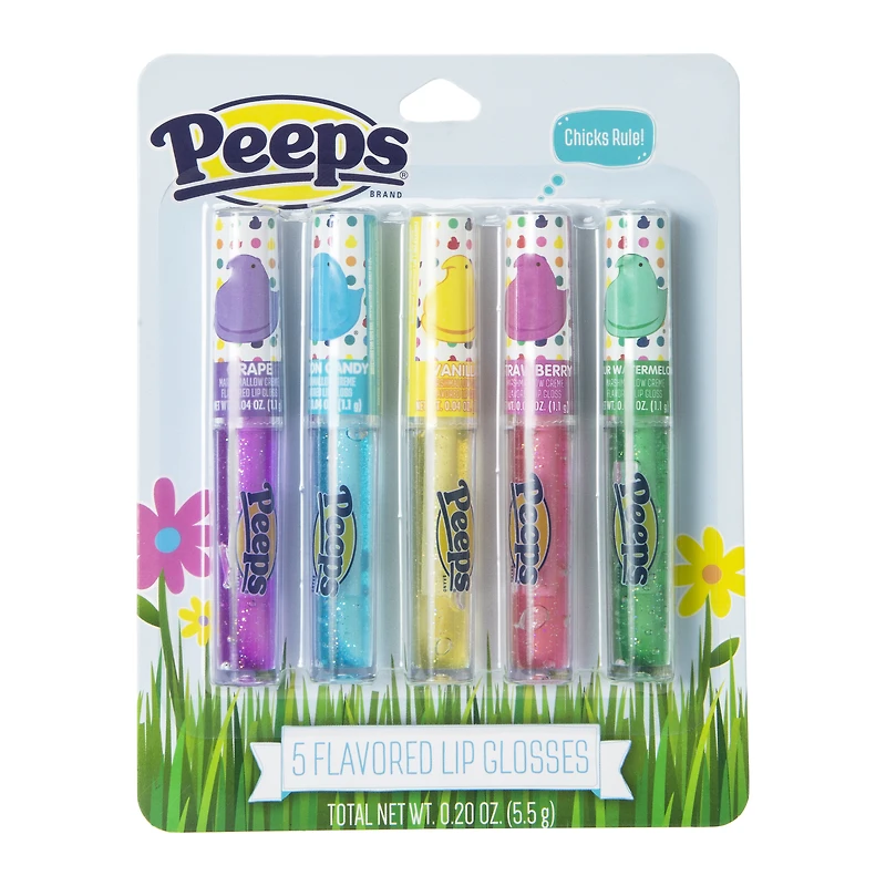 Peeps® Flavored Lip Gloss Set 5-Count