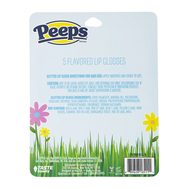 Peeps® Flavored Lip Gloss Set 5-Count