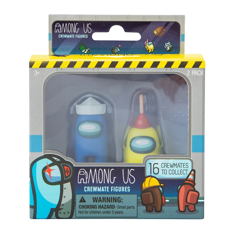 Among Us™ Crewmate Figures Series 3 Blind Bag 2-Pack