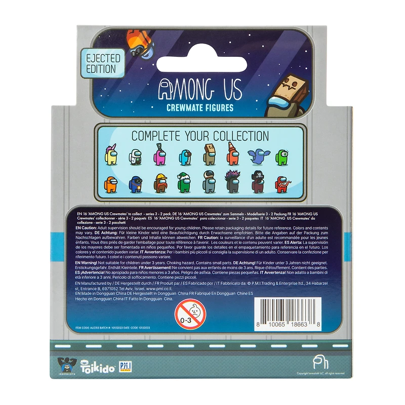 Among Us™ Crewmate Figures Series 3 Blind Bag 2-Pack