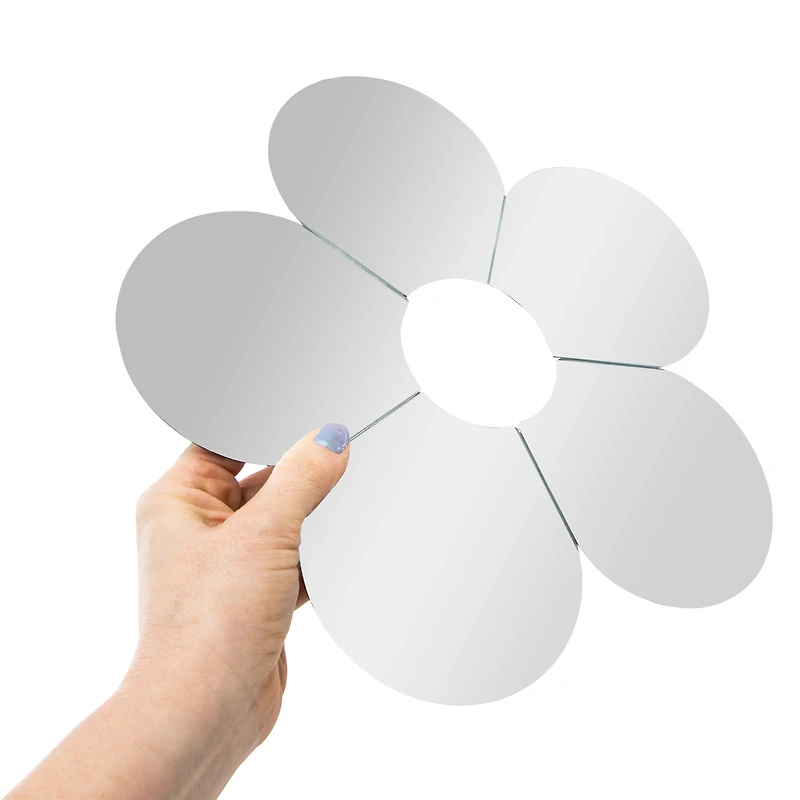 Daisy Shaped Mirror 3-Pack