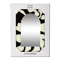Tufted Mirror 11.8in x 8.66in