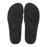 Ladies Jute Buckle Slide Sandals