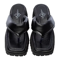 Ladies Retro Padded Thong Sandals