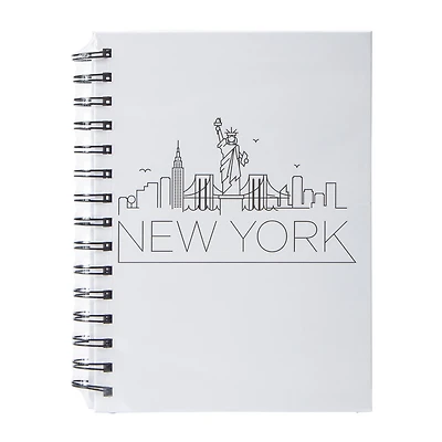 New York Spiral Bind Book