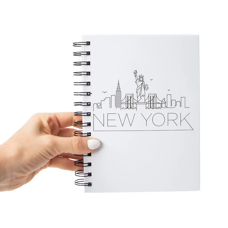 New York Spiral Bind Book