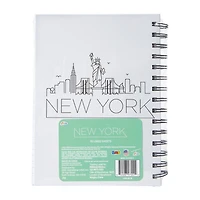 New York Spiral Bind Book