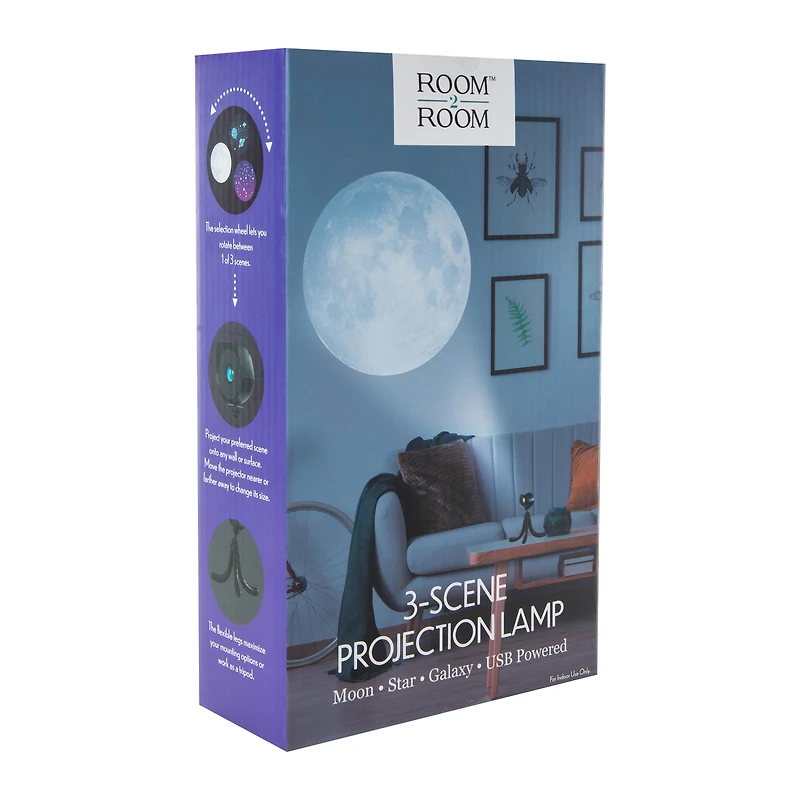 3-Scene Projection Lamp