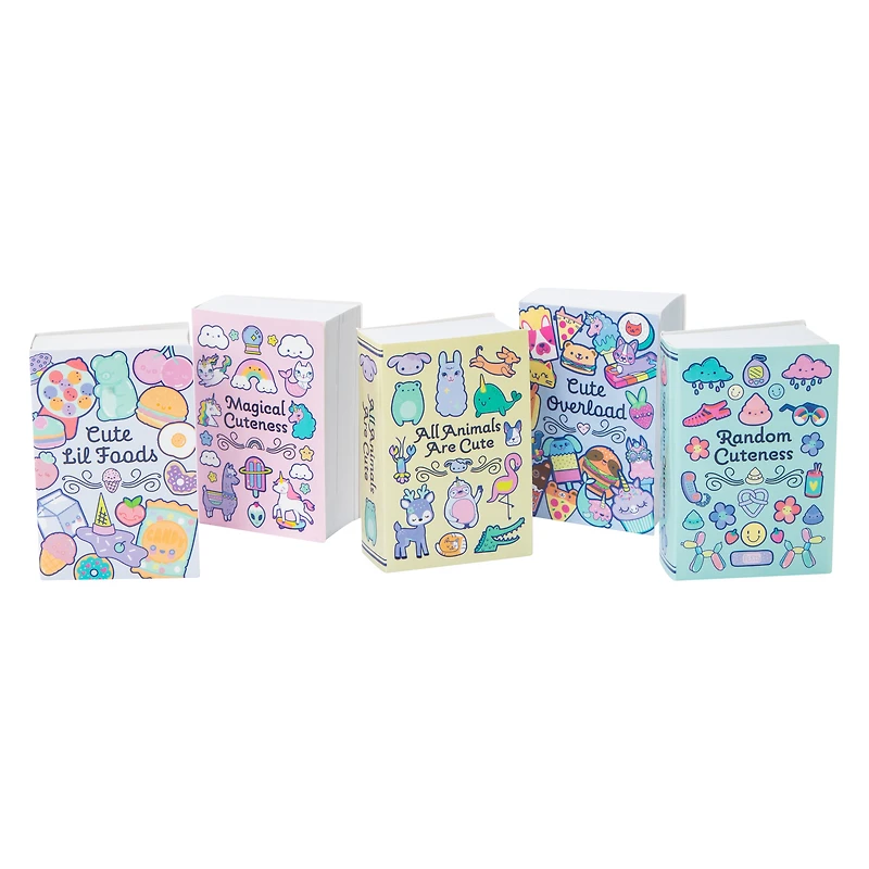 Mini Sticker Book Library 5-Count