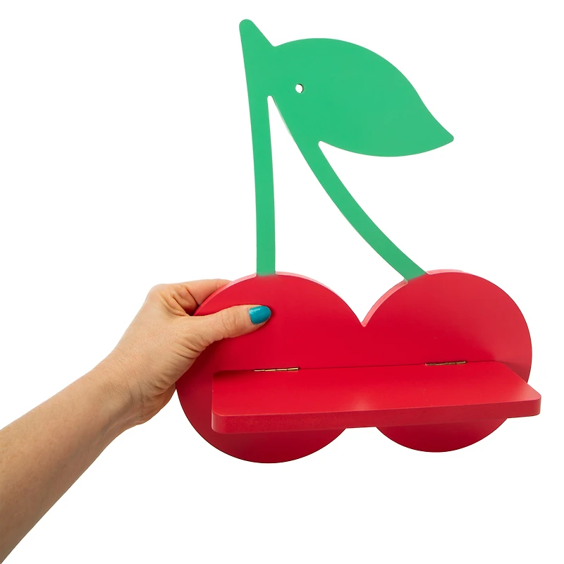 Cherry Shaped Wall Shelf 11.22 x 13.39in