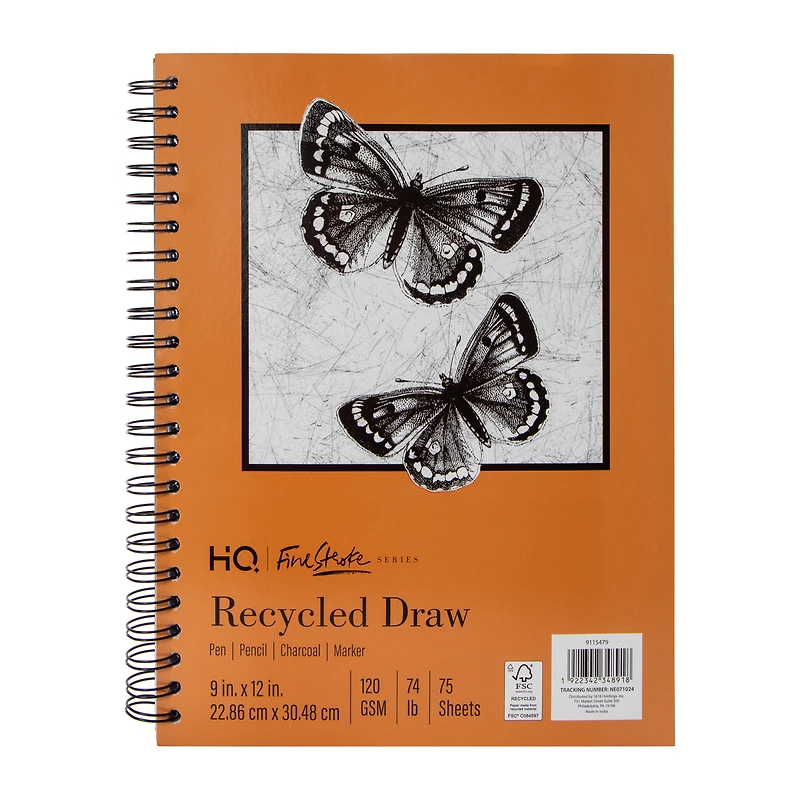 HQ Fine Stroke Series - Recycled Draw Book