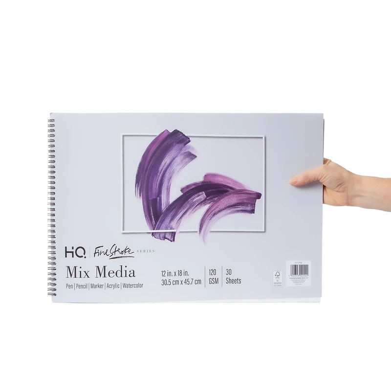 HQ Fine Stroke Series Mix Media Sketch Book