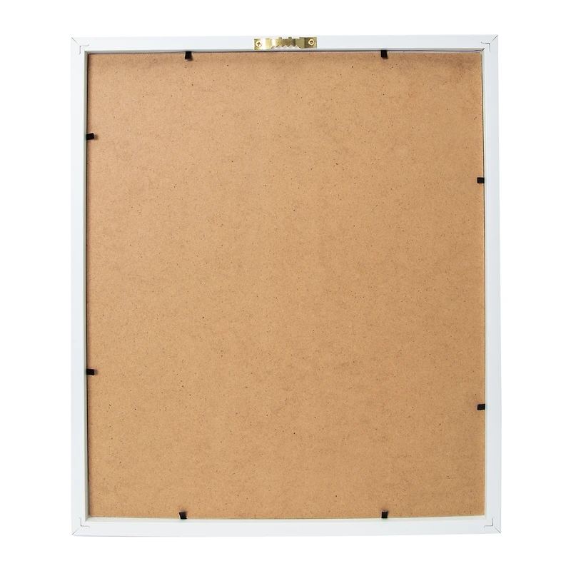 Framed Tufted Wall Art 12.2in x 14.33in