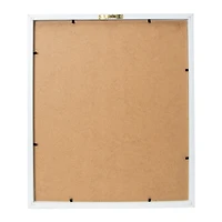 Framed Tufted Wall Art 12.2in x 14.33in