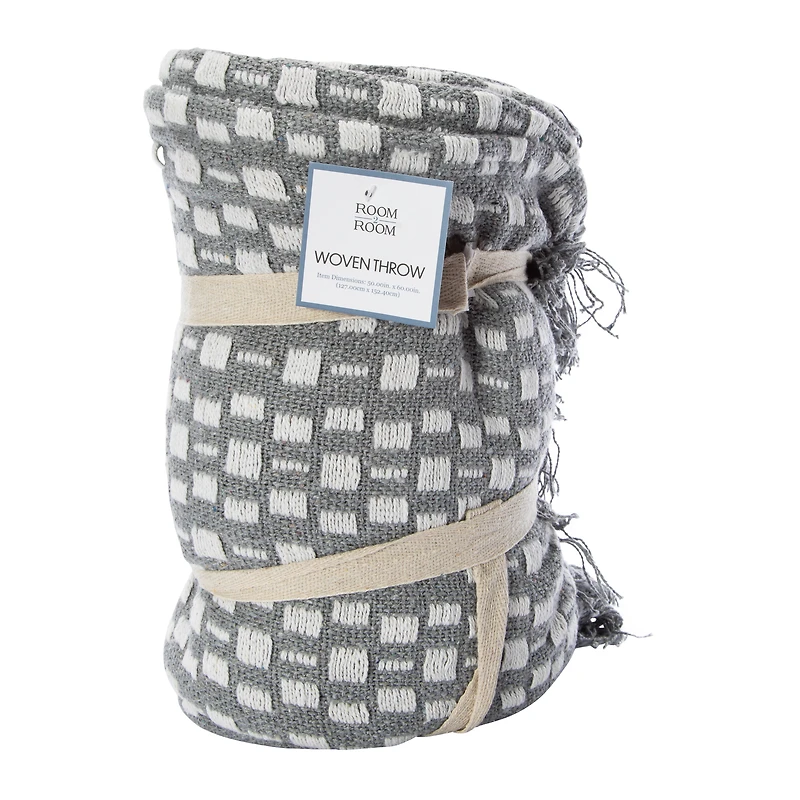Check Woven Throw Blanket 50in x 60in