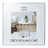 Circle Rolling Cart 15.74in x 21.25in