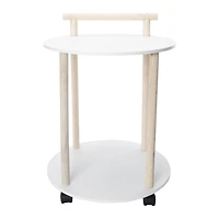 Circle Rolling Cart 15.74in x 21.25in