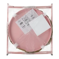 2-Tier Scallop Table 16.75in x 19.75in