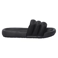 Ladies Triple Band Cushioned Slide Sandals