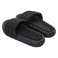 Ladies Triple Band Cushioned Slide Sandals