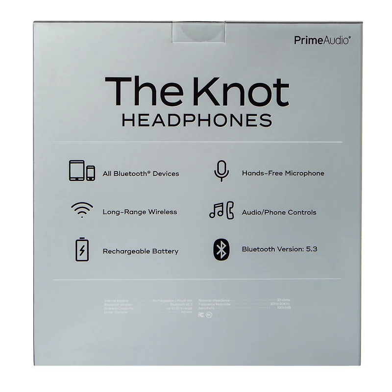 The Knot Bluetooth® Wireless Headphones With Mic