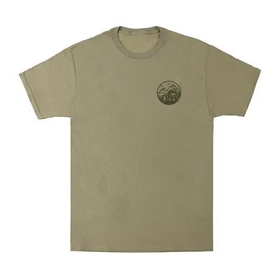 Campsite Circle Graphic Tee
