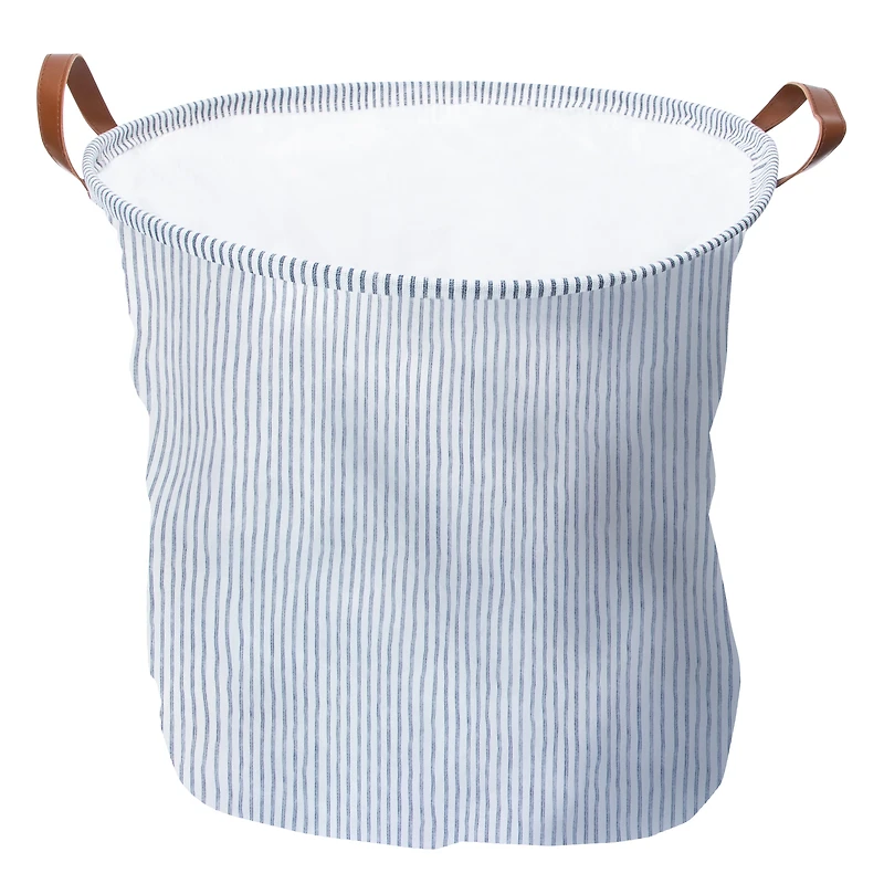 Striped Laundry Hamper 18.9in x 18.5in