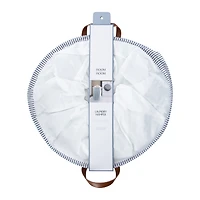 Striped Laundry Hamper 18.9in x 18.5in