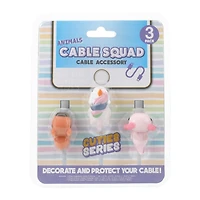 Animals Cable Squad Cable Accessory 3-Pack