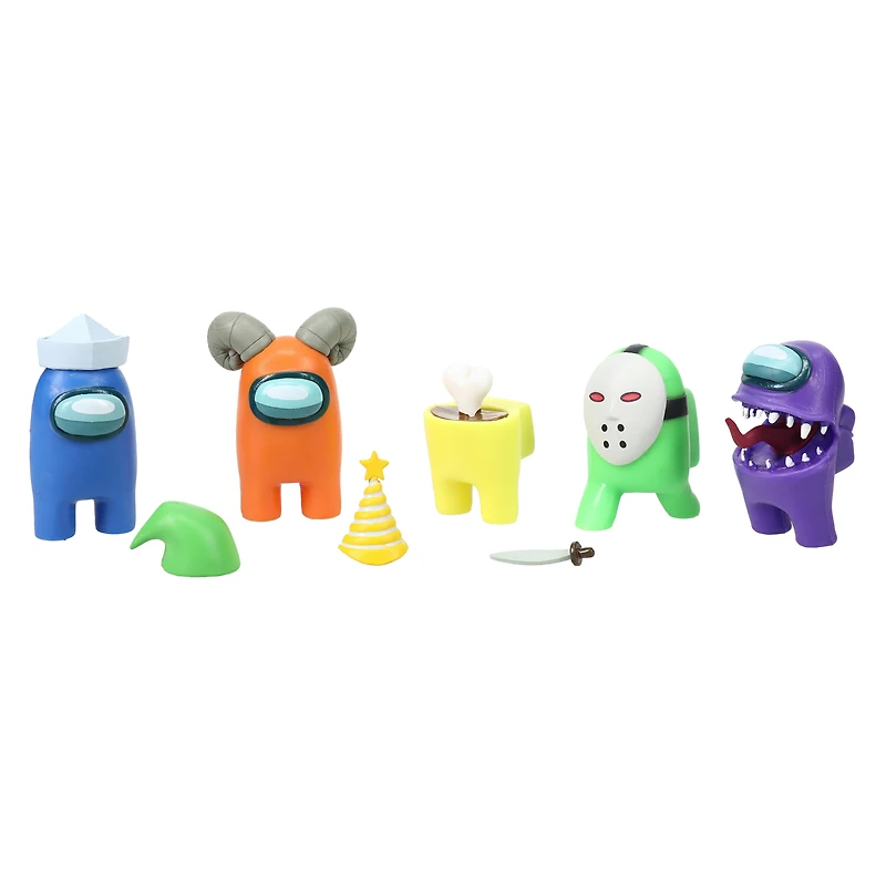 Among Us™ Series 2 Crewmate Figures 5-Pack