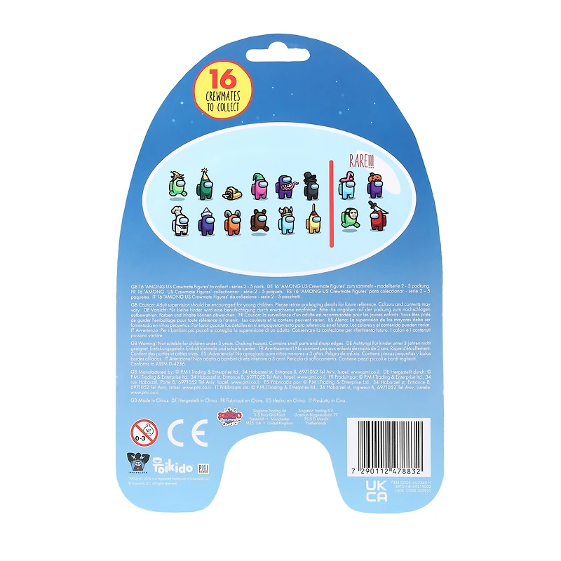 Among Us™ Series 2 Crewmate Figures 5-Pack