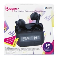 Beeper True Wireless Earbuds With Digital Display