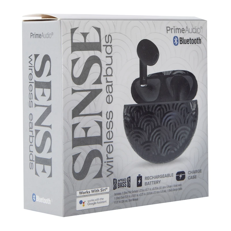 Sense Bluetooth® Earbuds With Mic