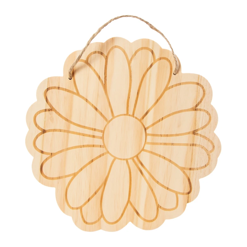 Hanging Paintable Wood Craft