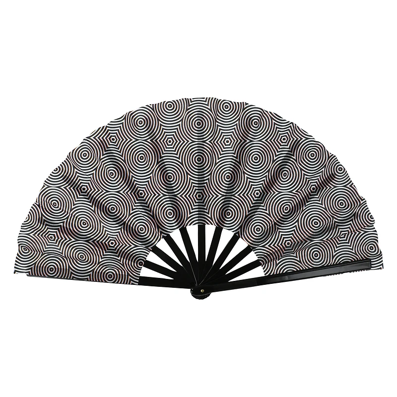UV Glow Folding Fan 25in