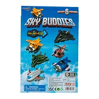 Sky Buddies Pull-Back Toy Airplanes 6-Pack