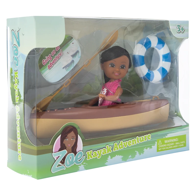 Zoe Kayak Adventure Doll