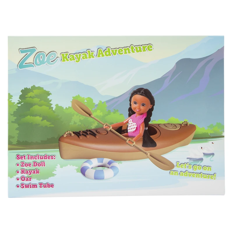 Zoe Kayak Adventure Doll