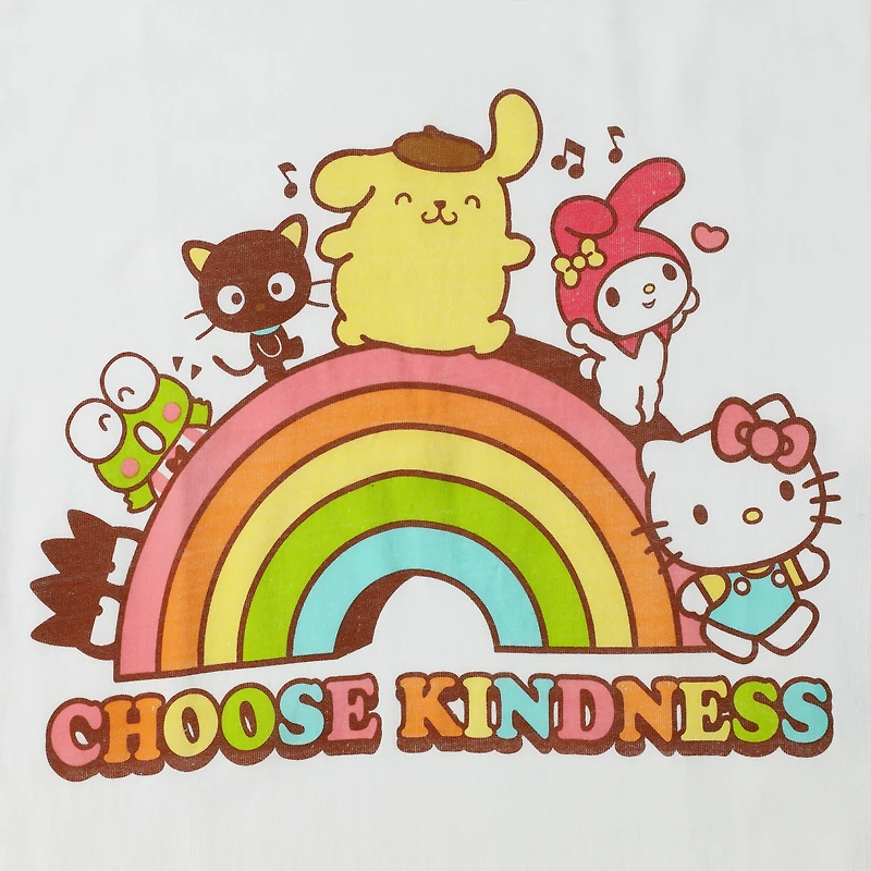 Hello Kitty® 'Choose Kindness' Pride Rainbow Graphic Tee