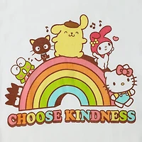 Hello Kitty® 'Choose Kindness' Pride Rainbow Graphic Tee