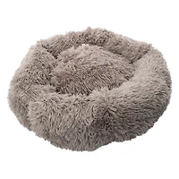 Shaggy Round Pet Bed 23in x 6.7in