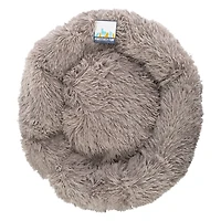 Shaggy Round Pet Bed 23in x 6.7in