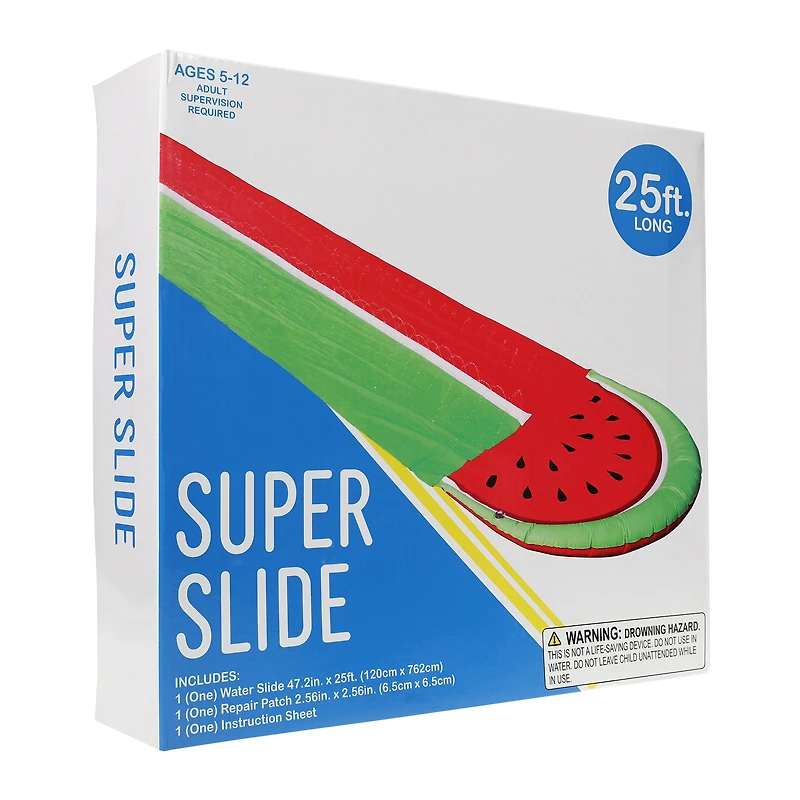 Watermelon Super Water Slide 25ft