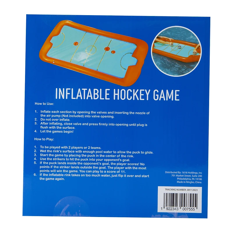 Inflatable Hockey Pool Game 40in x 24in