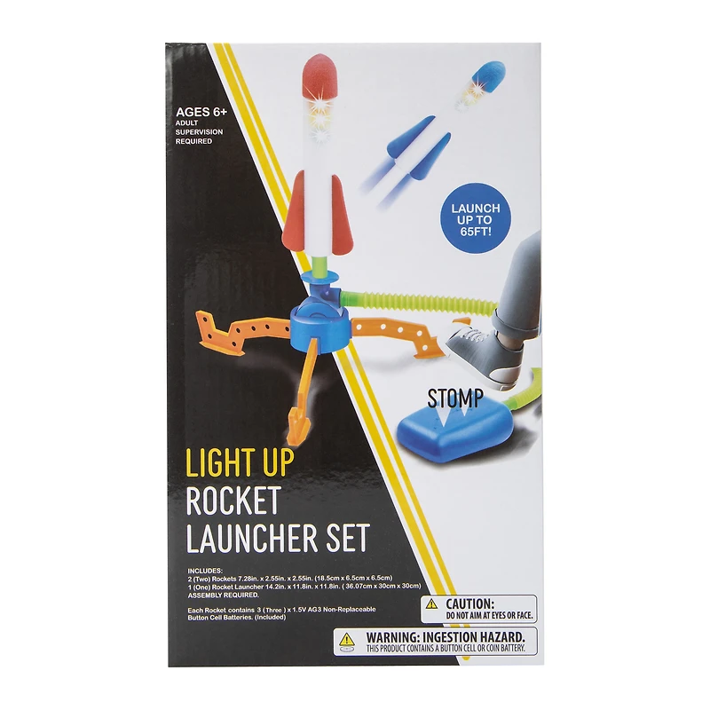 Light Up Rocket Launcher Set