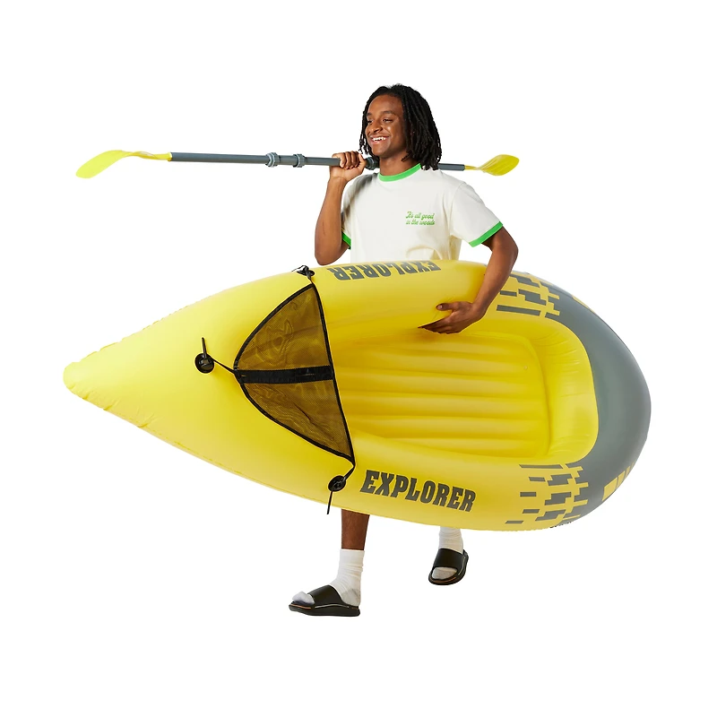 Inflatable Kayak 94.48in x 33.85in