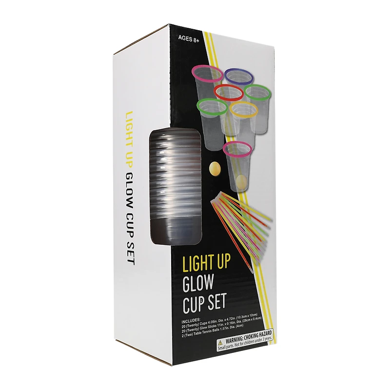 Light Up Glow Cup Set