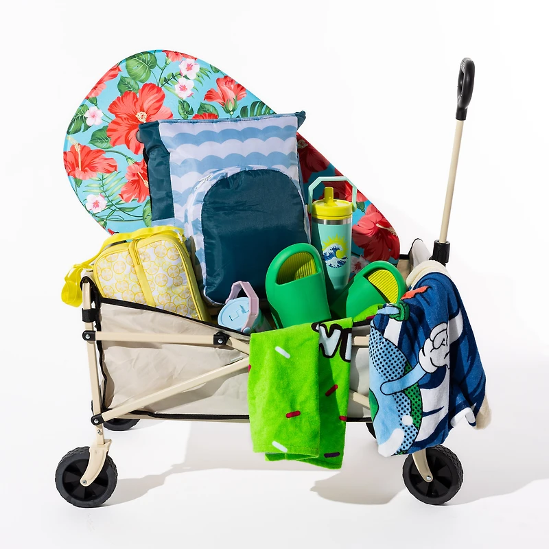 Collapsible Beach Wagon 31.1in x 36.22in
